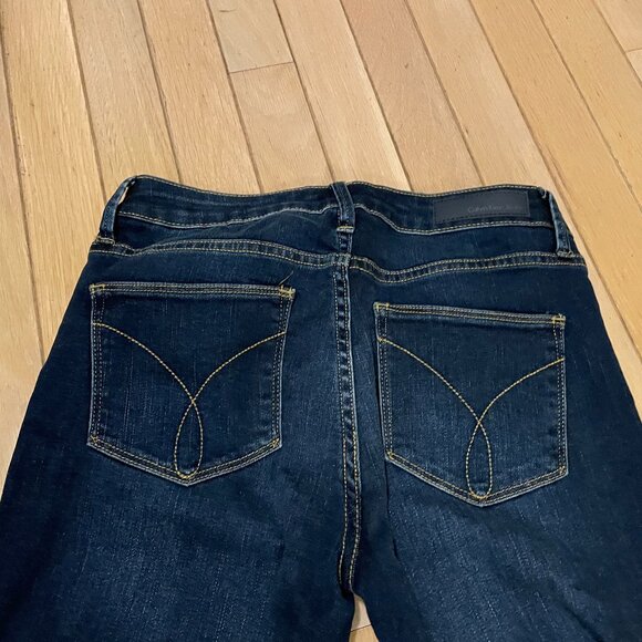 Classic Calvin Klein Jeans Size W25 L34 Flare - Picture 4 of 5